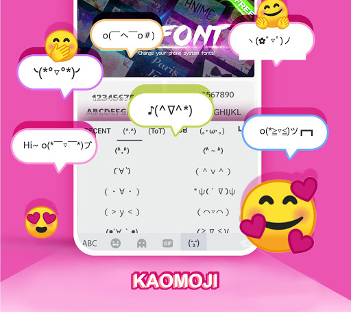 Kika Keyboard  - 表情符號鍵盤，貼紙，GIF應用截圖第4張