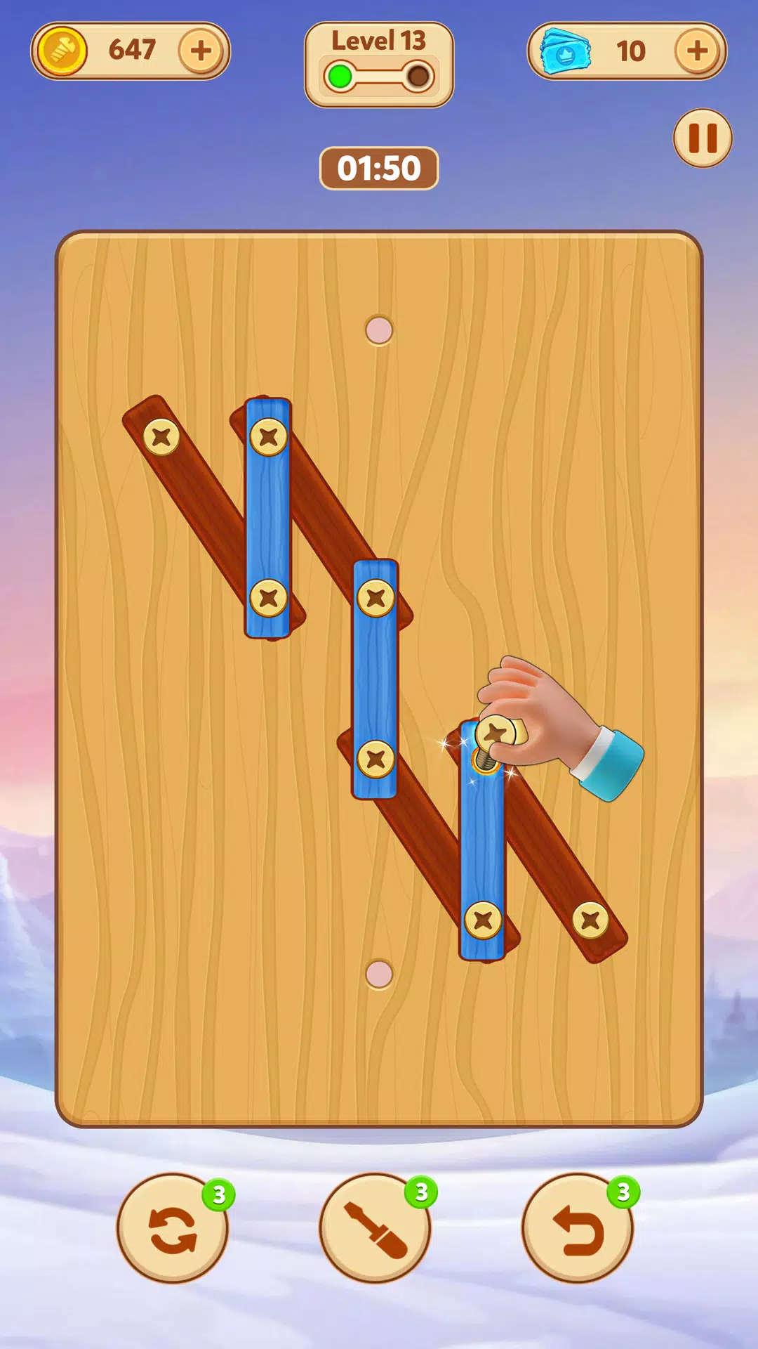 Unscrew Puzzle - Nuts & Bolts Screenshot 1