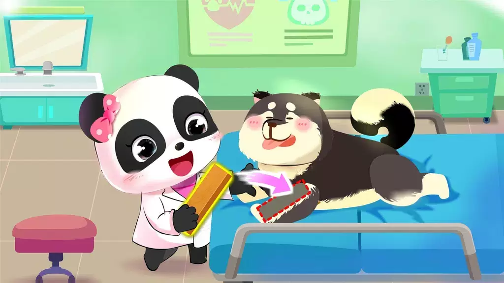 Baby Panda's Pet Care Center Tangkapan skrin 3