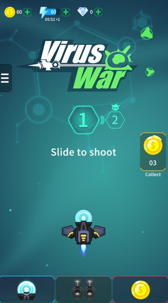 Virus War - Weltraum Screenshot 3