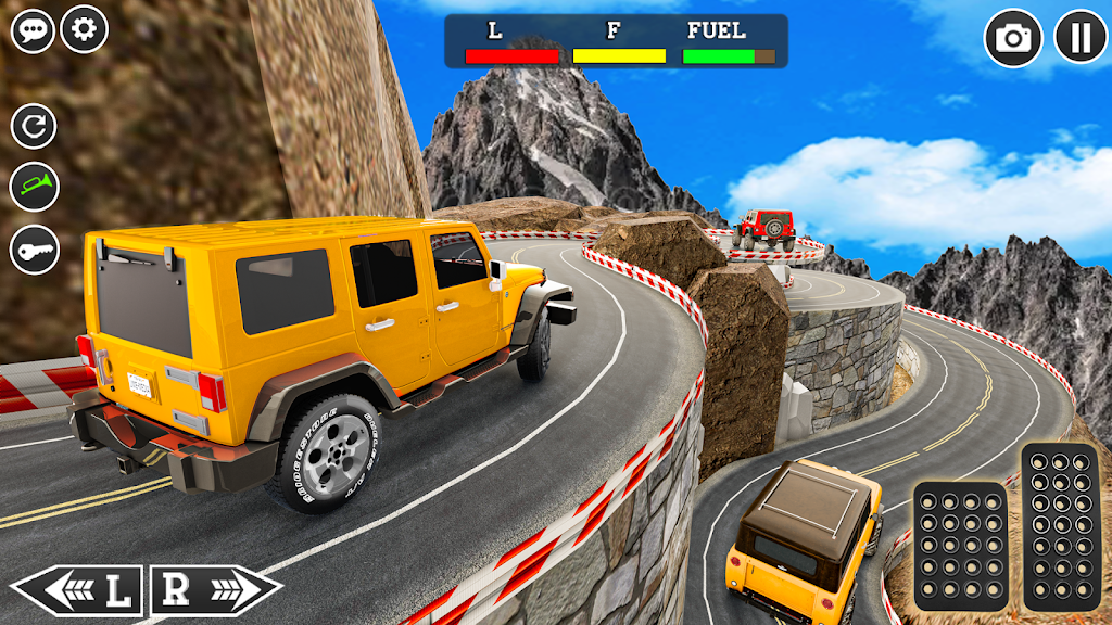 4x4 Mountain Climb Car Games スクリーンショット 1