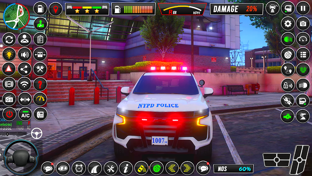 Schermata Police Car Chase: Car Games 3D 1