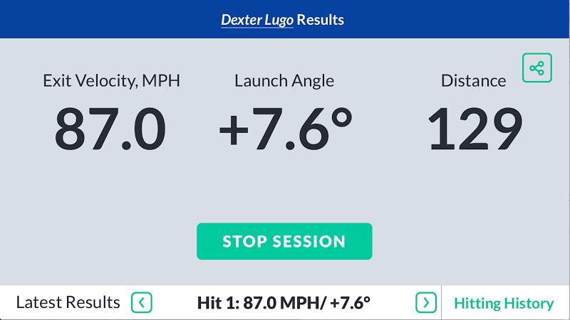 SmartPitch Speed Gun w Hitting 스크린샷 2