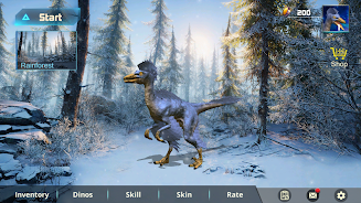 Troodon Simulator Captura de pantalla 1