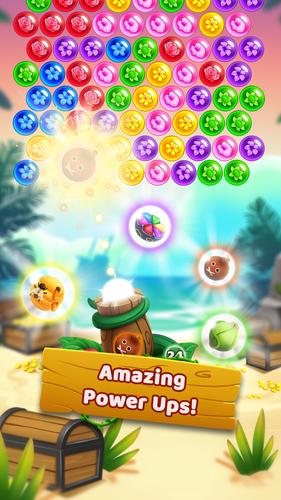 Bubble Shooter - Flower Games Screenshot 2