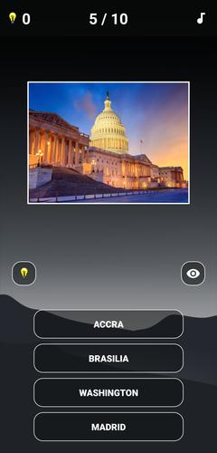 Capitals of the World - Quiz 1应用截图第4张