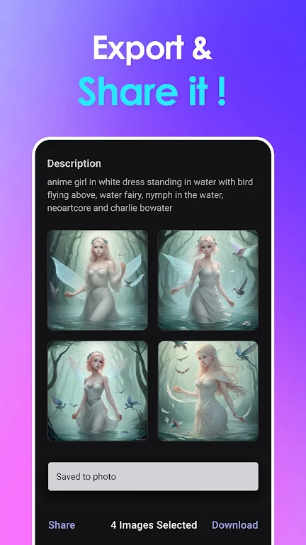 Vivid AI: AI Image Generator Screenshot 1