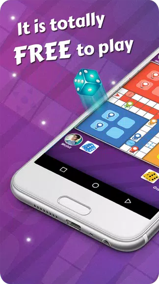 Ludo game - free board game play with friends Captura de tela 1