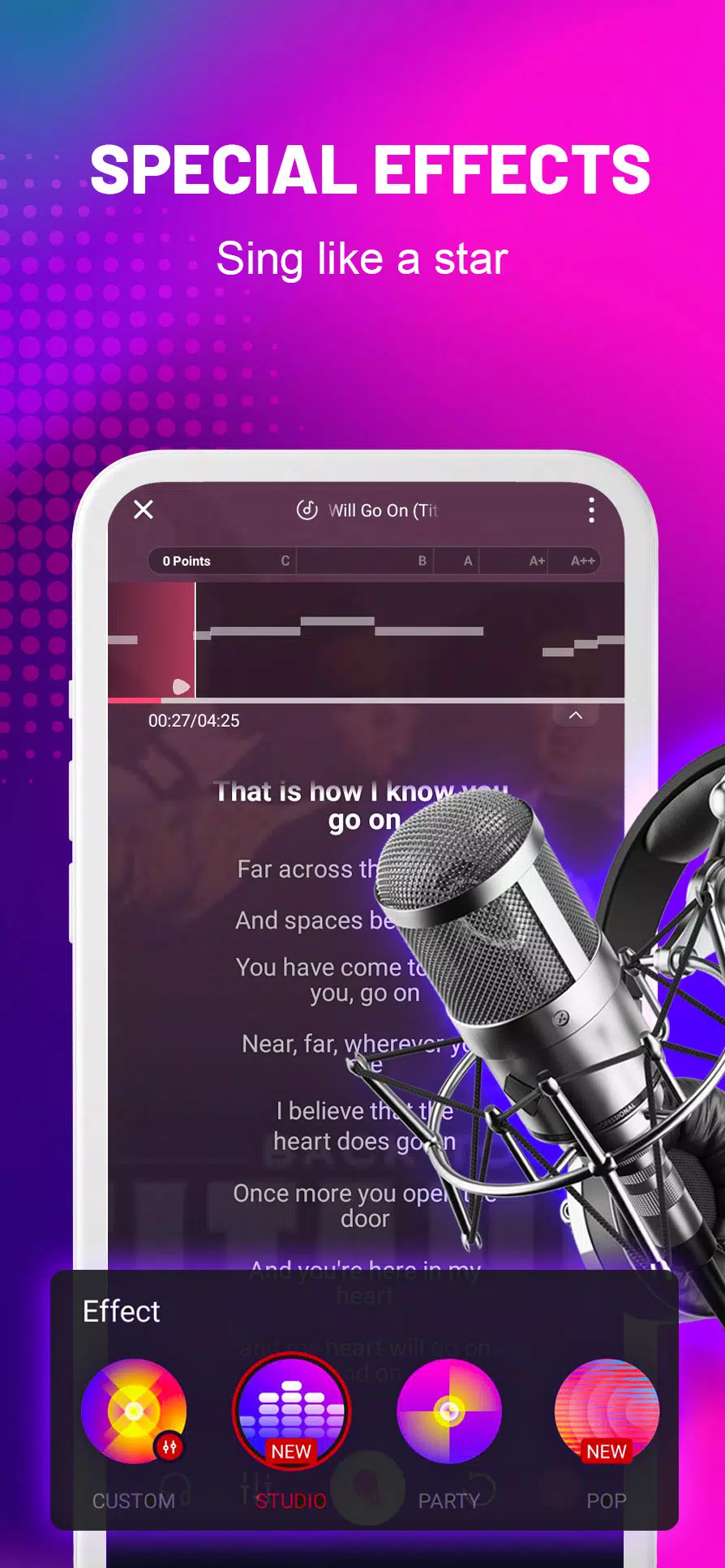 StarMaker: Sing free Karaoke, Record music videos Screenshot 1