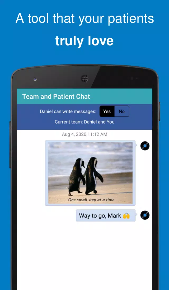 Schermata Recovery Path for Clinicians 4