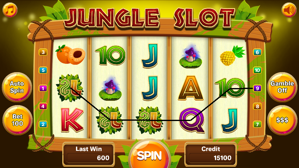 Jungle Slot Zrzut ekranu 3