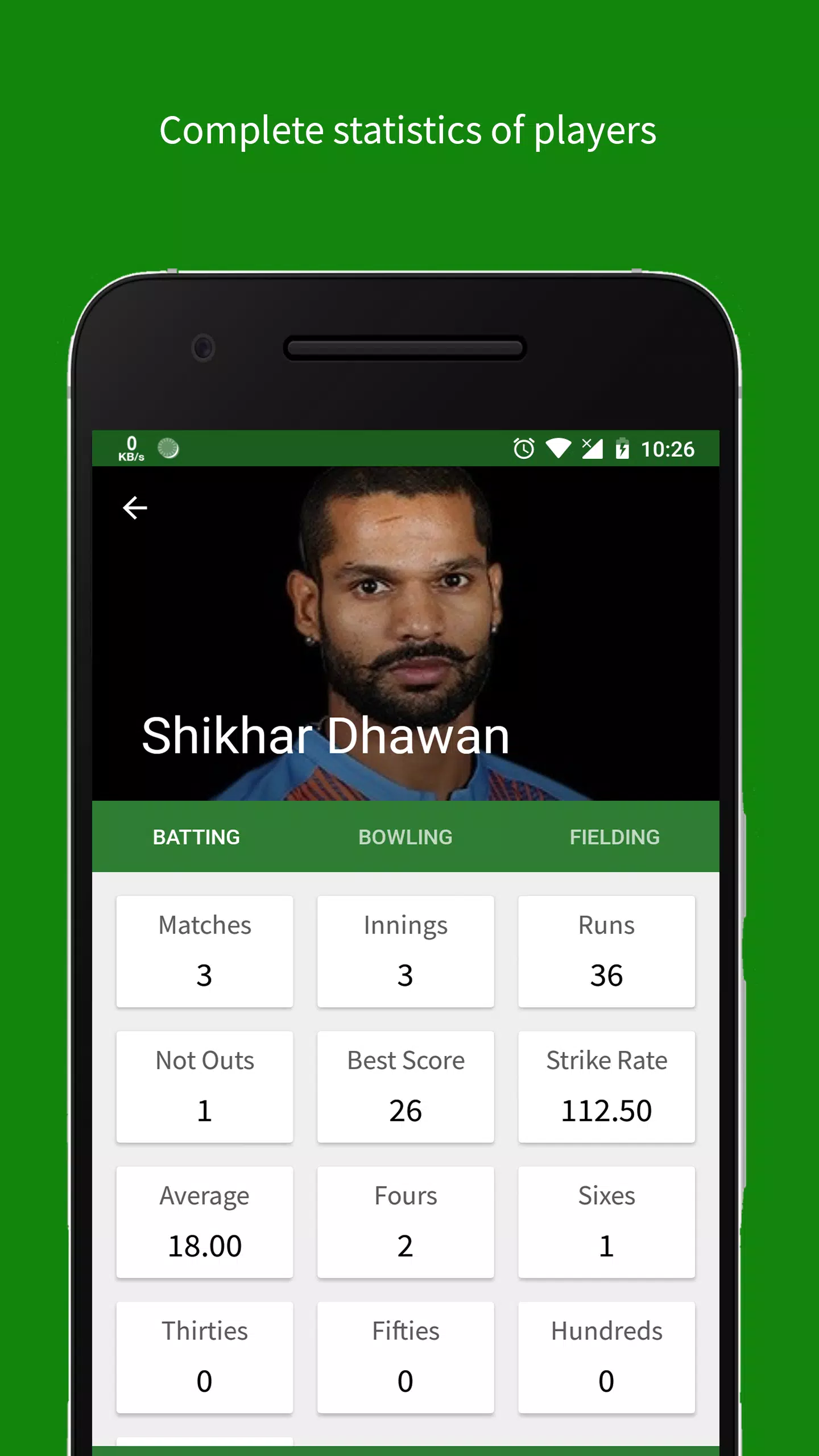 Cricket Scorer 스크린샷 4