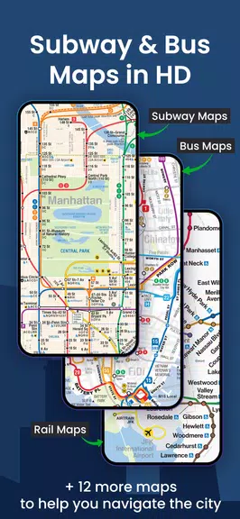 MyTransit NYC Subway & MTA Bus Capture d'écran 1