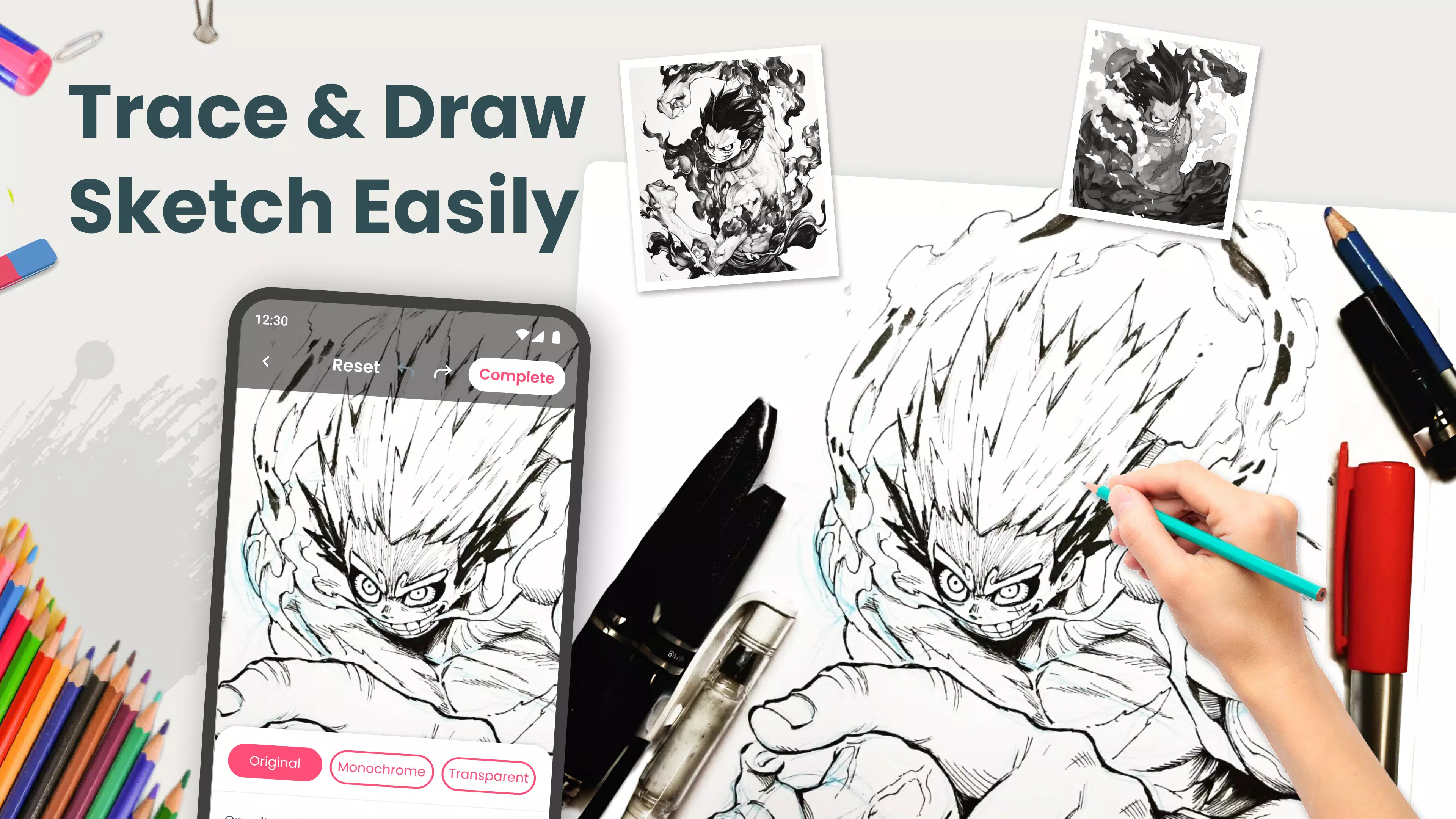 AR Draw Sketch: Trace & Paint Ảnh chụp màn hình 1