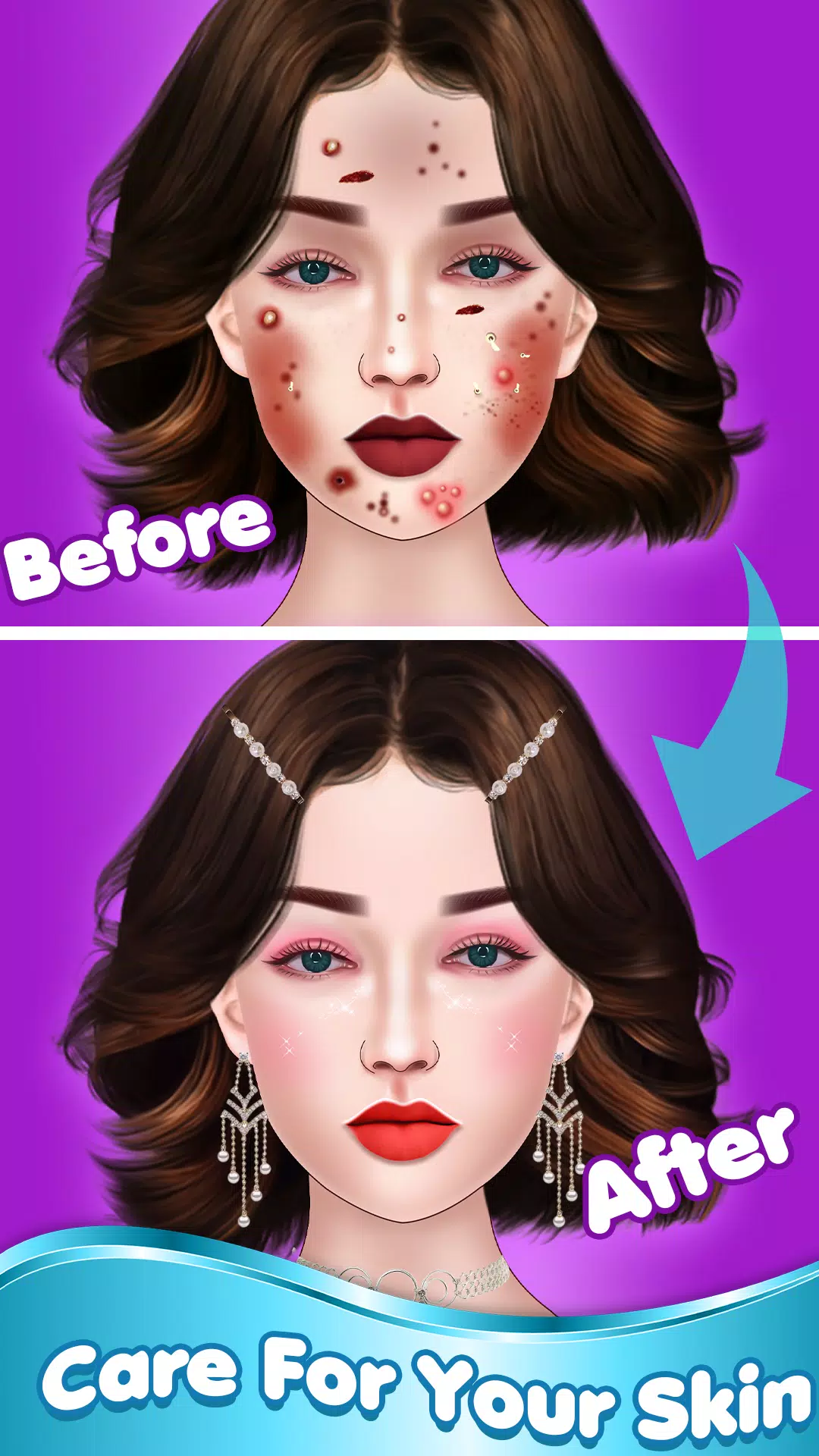 DIY Makeup ASMR-Makeover Games Screenshot 1