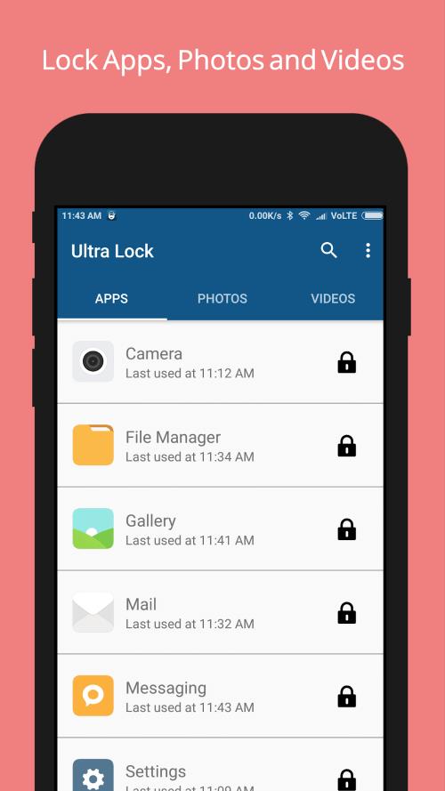 Ultra Lock Screenshot 1