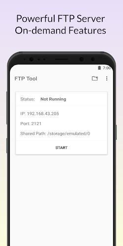 FTP Tool - FTP Server & Client Скриншот 1