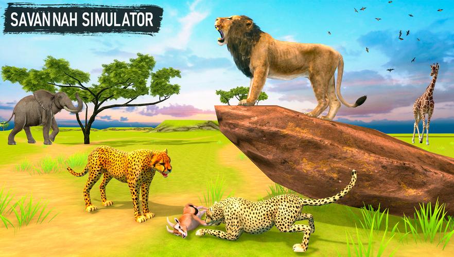 Savanna Safari: Land of Beasts Capture d'écran 1