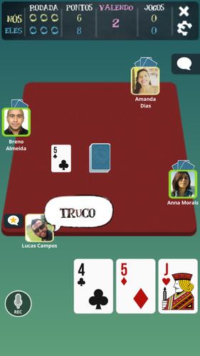 Truco Brasil Captura de tela 4