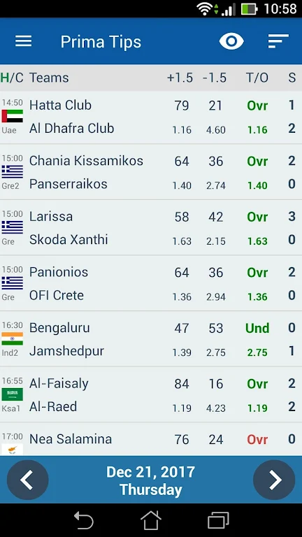 Football Predictions PrimaTips ဖန်သားပြင်ဓာတ်ပုံ 2