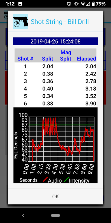 Splits - Shot Timer Скриншот 3