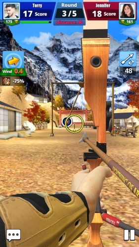 Archery Battle 3D Capture d'écran 1
