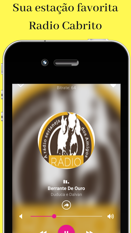 Radio Cabrito Estação Sertaneja Brazil ภาพหน้าจอ 4