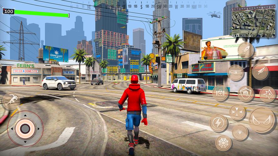 Spider Hero Fighting Games Tangkapan skrin 3