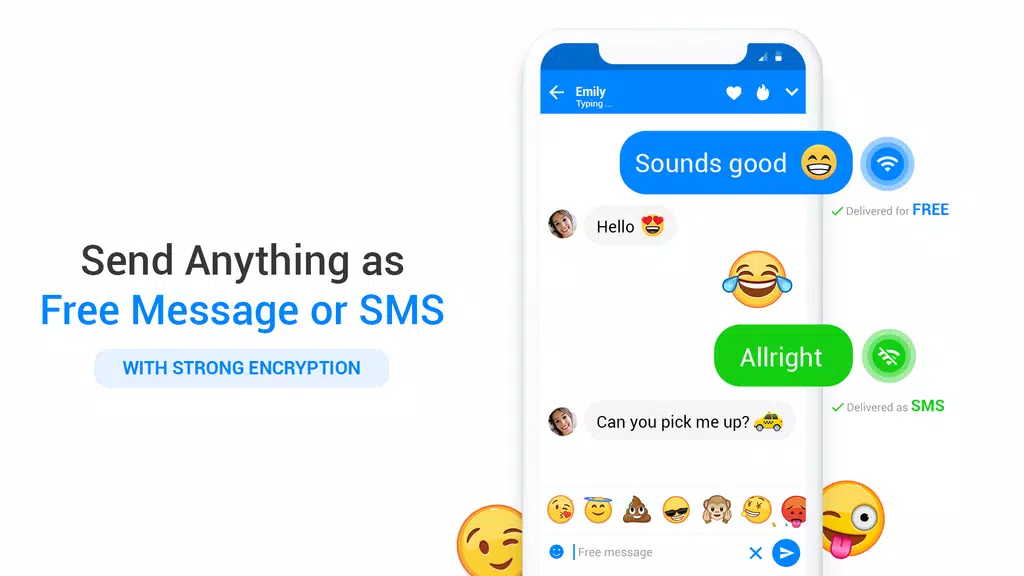 Messages Lite - Text Messages Screenshot 1