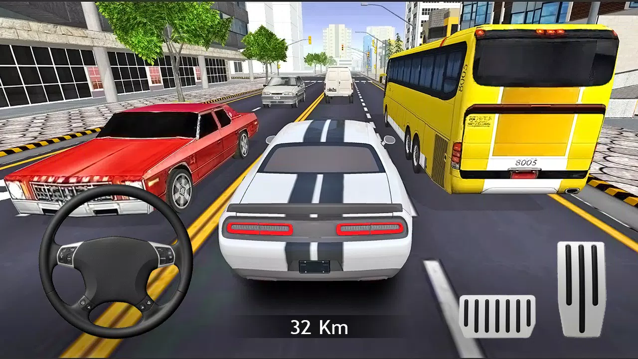 Traffic And Car Driving - Sim Schermafbeelding 4