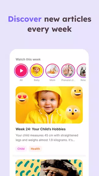 Momly: Pregnancy App & Tracker应用截图第4张