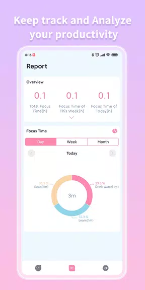 Brain Focus Productivity Timer Скриншот 3