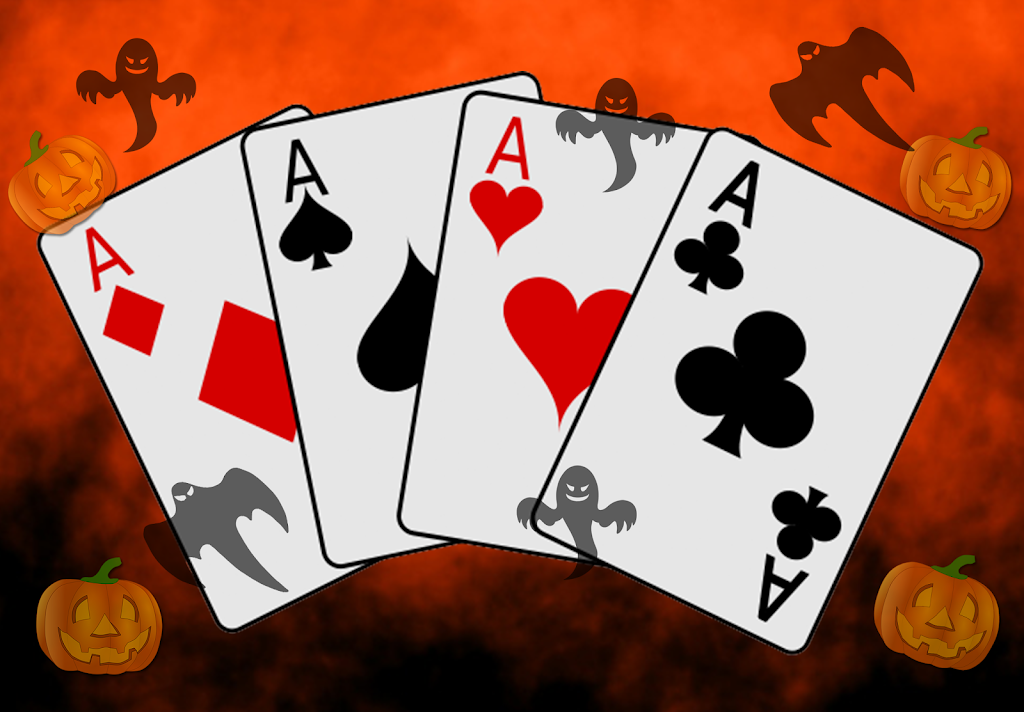 Solitaire Halloween Card Game ဖန်သားပြင်ဓာတ်ပုံ 1