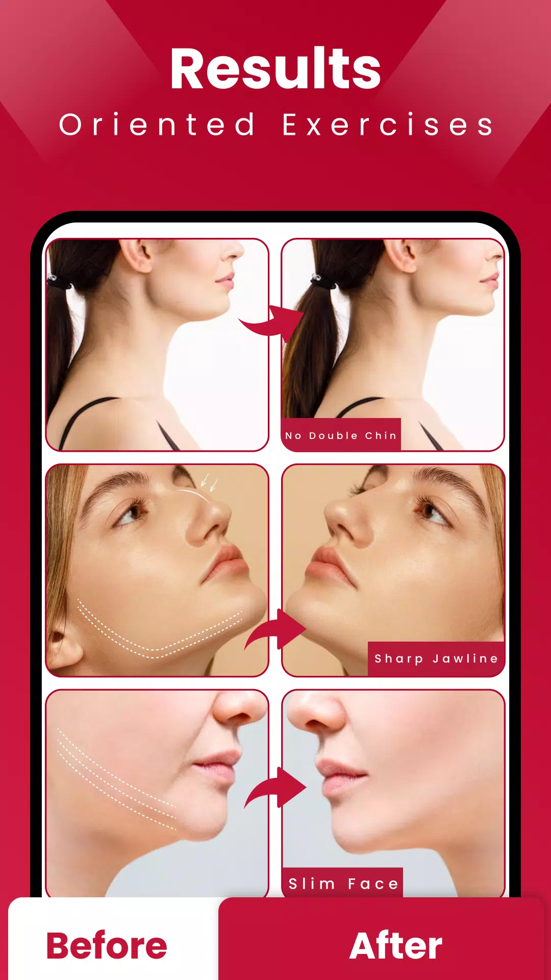 Jawline Exercises & Mewing Captura de pantalla 4