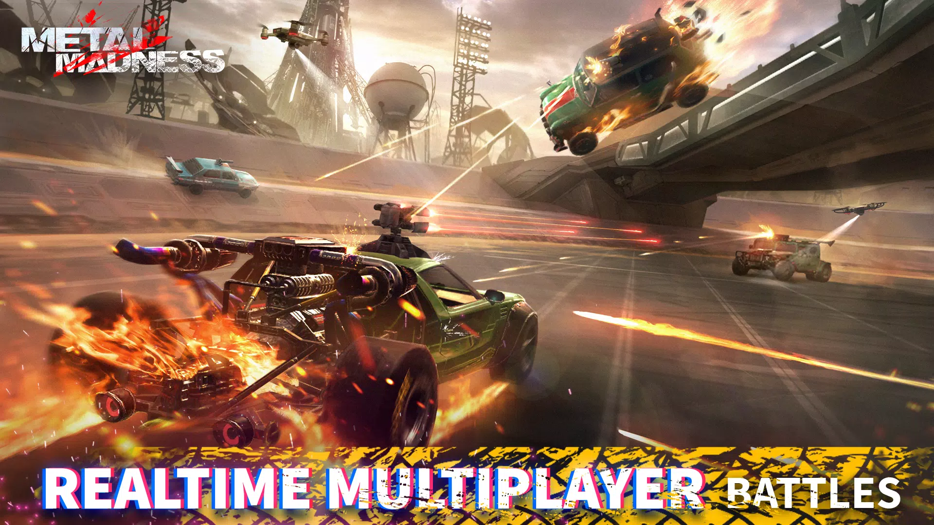 METAL MADNESS PvP: Car Shooter Tangkapan skrin 3