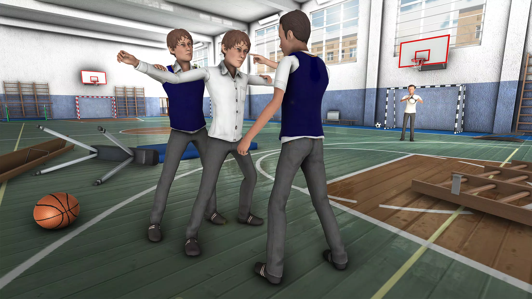 Bad Guys at School: Bad Boy 3D应用截图第3张