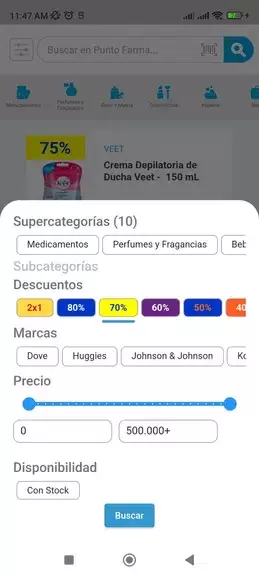 PuntoFarma Captura de tela 2