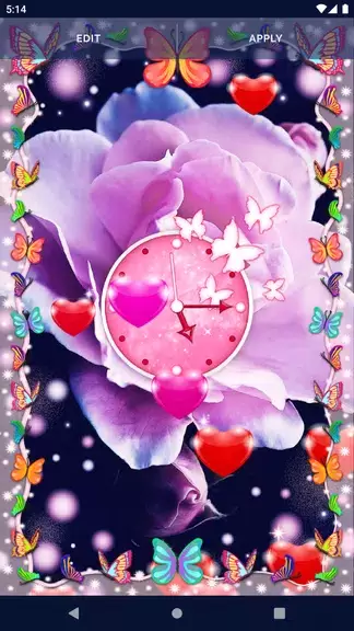 Sweet Love Live Wallpaper স্ক্রিনশট 2