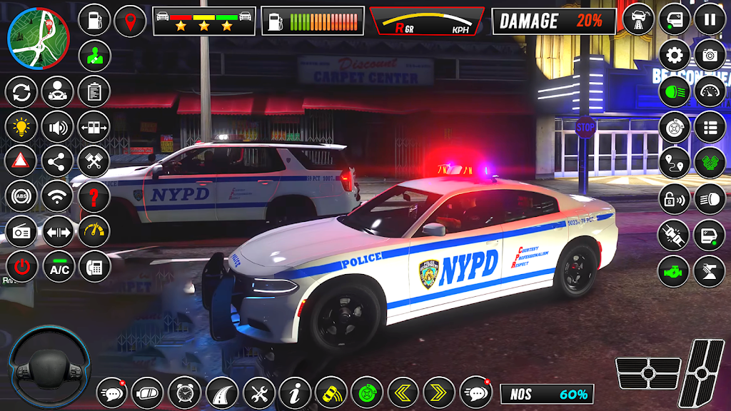 Schermata Police Car Chase: Car Games 3D 2