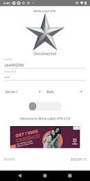 White Label VPN Tangkapan skrin 1