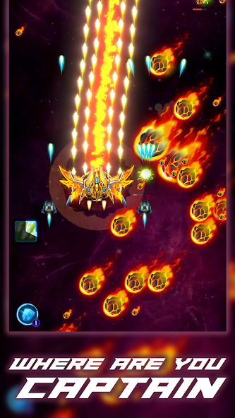 Galaxy Squad: Space Shooter Mod Schermafbeelding 2