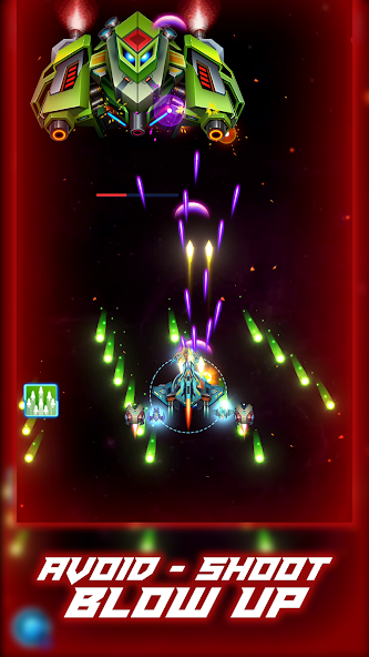 Galaxy Squad: Space Shooter Mod Schermafbeelding 4