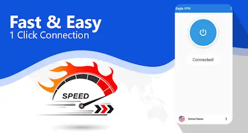 Eagle VPN - Secure & Fast VPN Tangkapan skrin 3