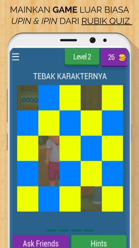 Upin & Ipin Rubik Quiz Screenshot 2