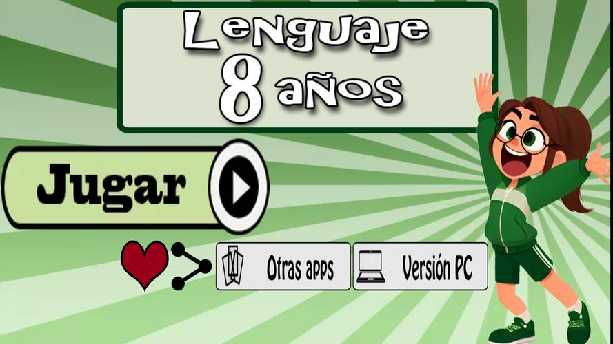 Lenguaje 8 años. Captura de tela 1