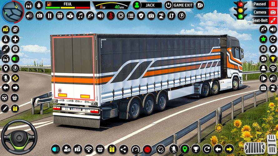 US Truck Driving 3D Truck Game Screenshot 3