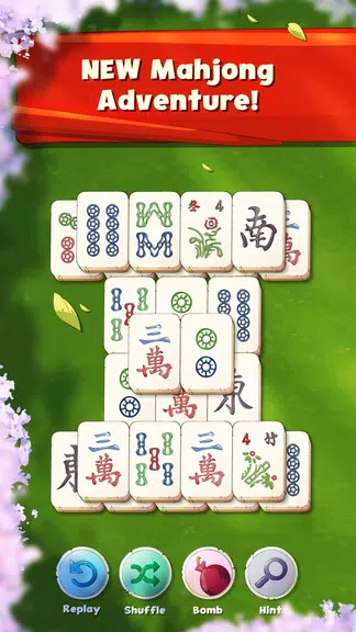 Mahjong Solitaire - Titan Puzzle 2019 Captura de tela 1