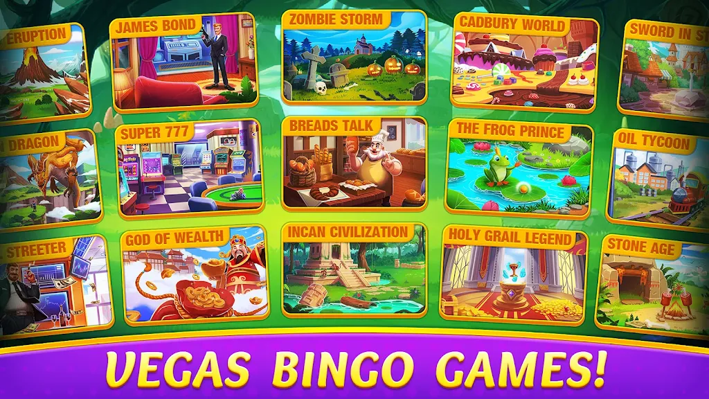 Bingo Alpha - Offline Games Ekran Görüntüsü 1