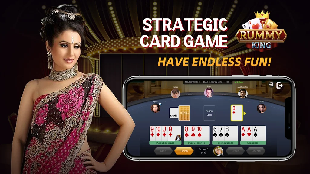 Rummy King -Play Indian Card 스크린샷 1