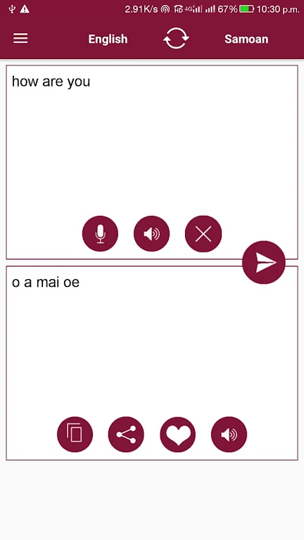 Samoan - English Translator ภาพหน้าจอ 3